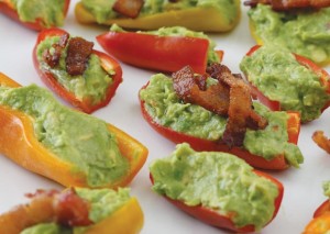 guacamole stuffed peppers