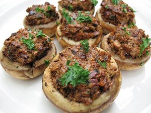 stuffed mushrooms