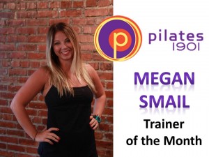 megan smail trainer of the month pilates 1901