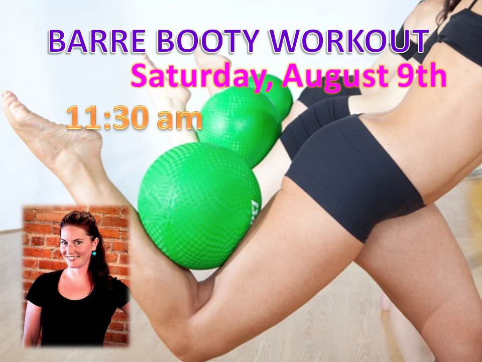 Barre Booty Pop Up Workout