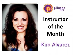 Instructor of the Month  kim alvarez